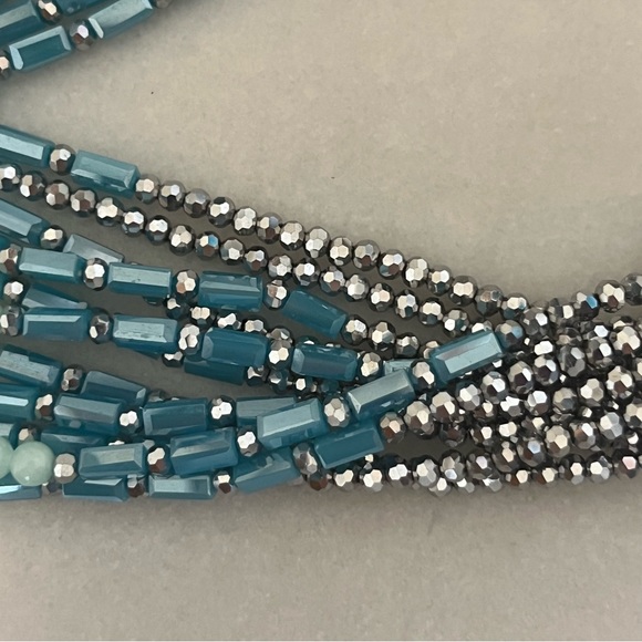 Rush by Denis & Charles Multi Stranded Beaded Statement Necklace - Picture 8 of 15